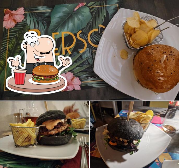 Concediti un bell'hamburger a Bersò
