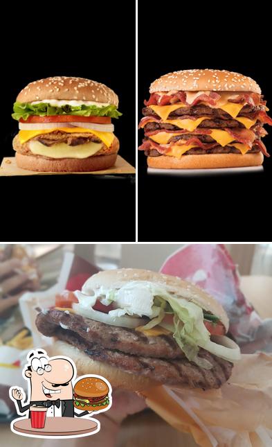 Consiga um hambúrguer no Burger King
