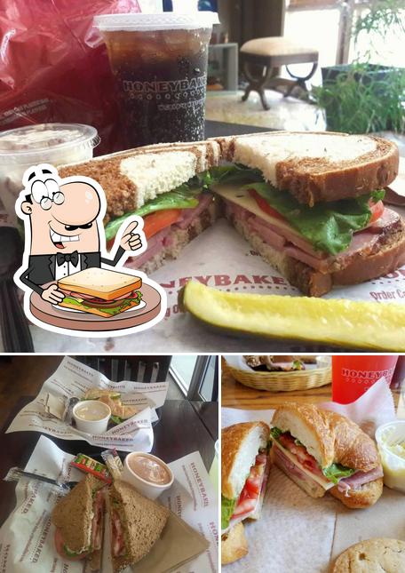 Pick a sandwich at The Honey Baked Ham Company