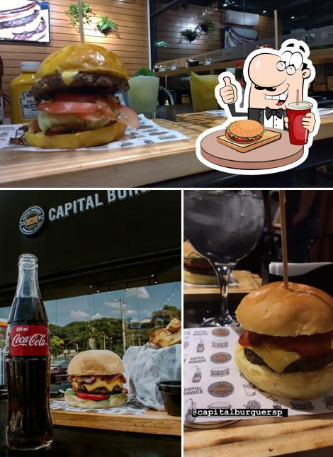 Hambúrguer em Capital Burguer - Vila Olímpia