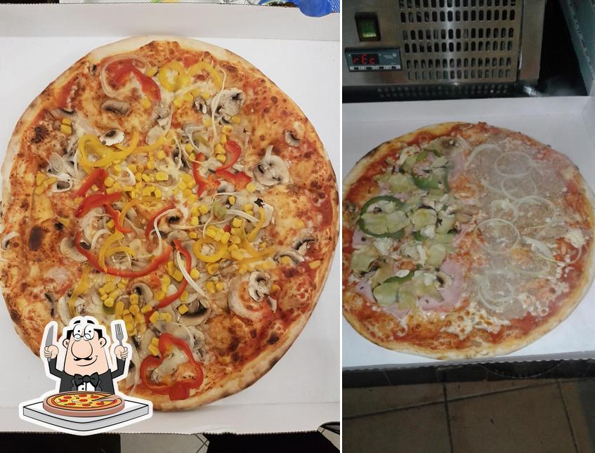 Essayez des pizzas à La Dolce Vita