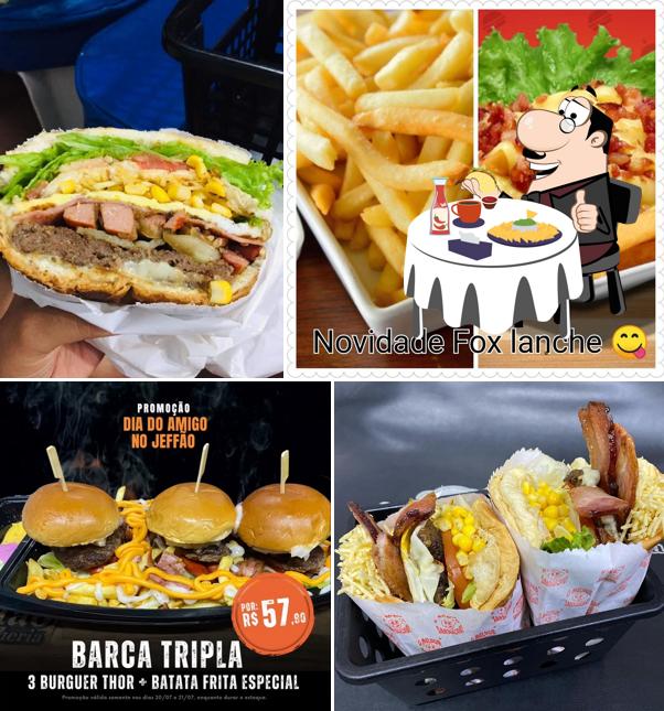 Hambúrguer em Fox Sanduicheria