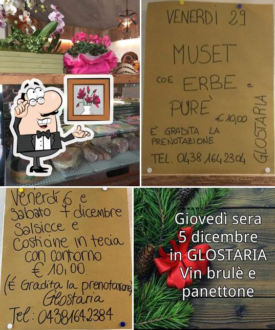 Gli interni di Glostaria