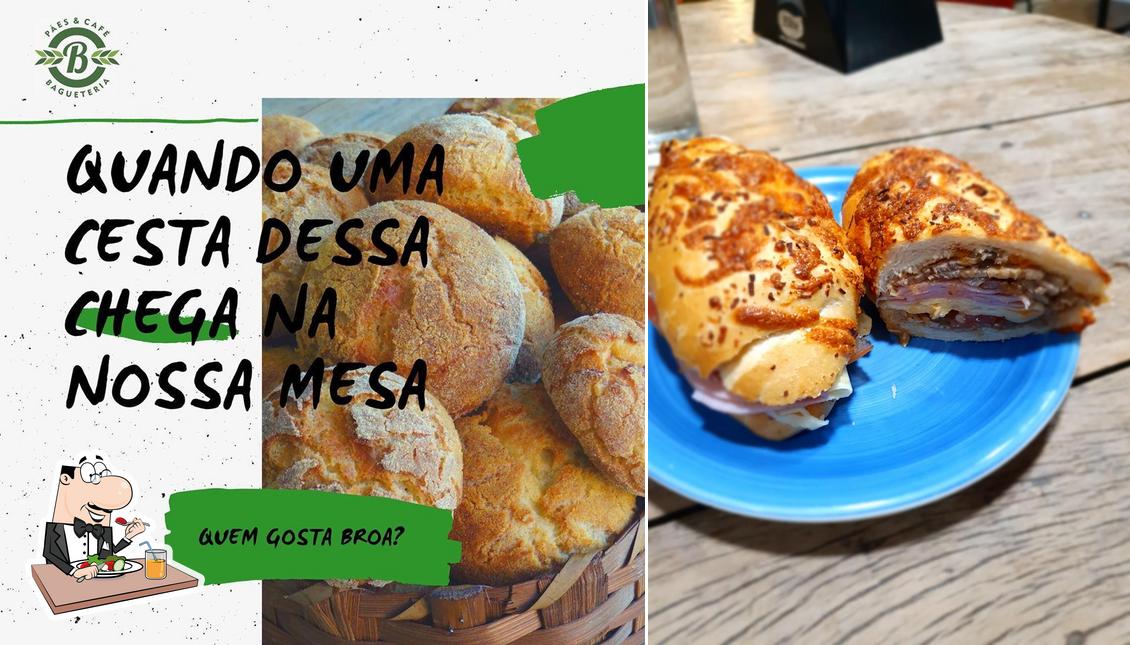 Comida em Bagueteria Mercearia e Padaria