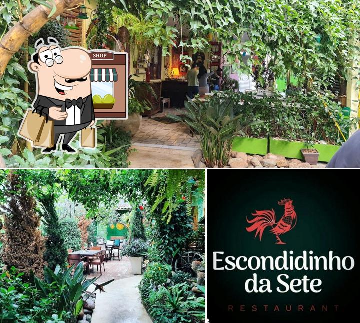 Veja imagens do exterior do Escondidinho da Sete