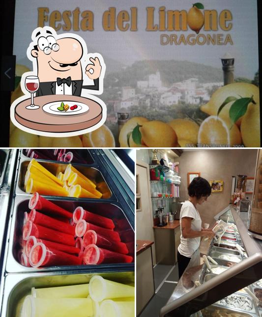 Gelateria Il Capriccio si caratterizza per la cibo e interni