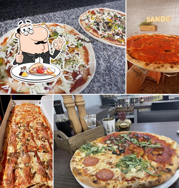 Probiert eine Pizza bei Pizzeria DA SANDO