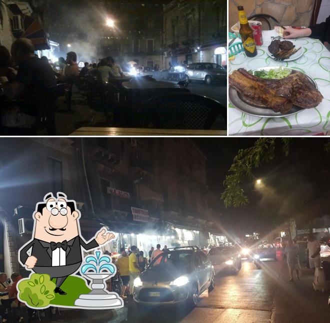 Guarda la immagine che raffigura la esterno e bevanda di Trattoria Achille
