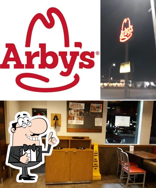 See this picture of Arby's