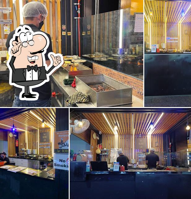 The interior of The Momo Lab: Best Tandoori Momo in Bangalore