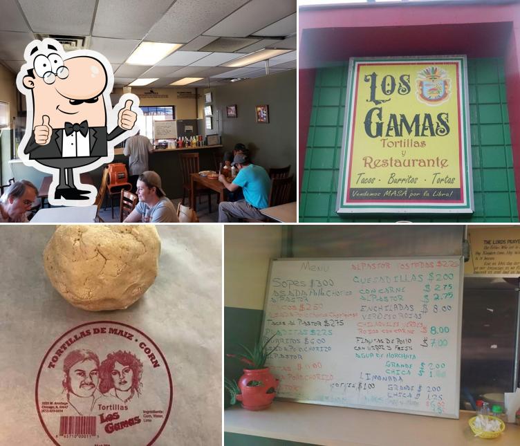 Los Gamas Tortilleria y Restaurante in Chicago Restaurant menu and