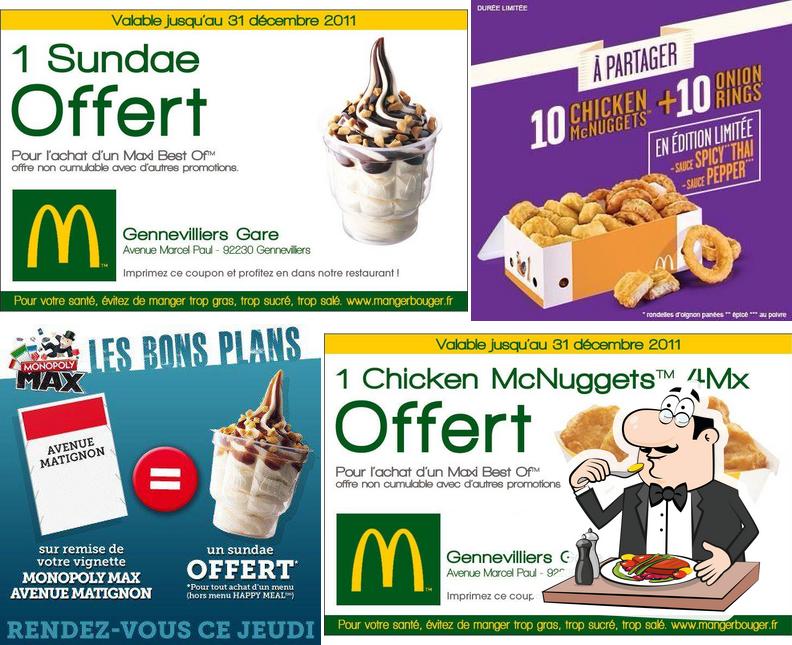 Nourriture à McDonald's