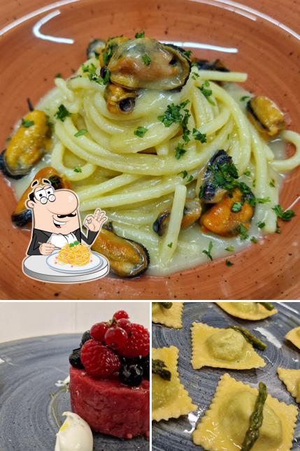 Spaghetti alla carbonara al Villa Giglio