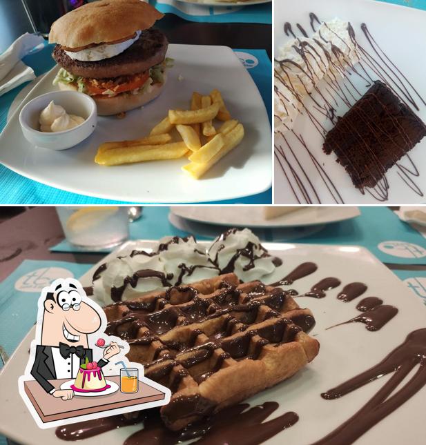 "TBO Snack & Dinner Zamora Restaurante, hamburguesas, comida a domicilio y para llevar" предлагает широкий выбор сладких блюд