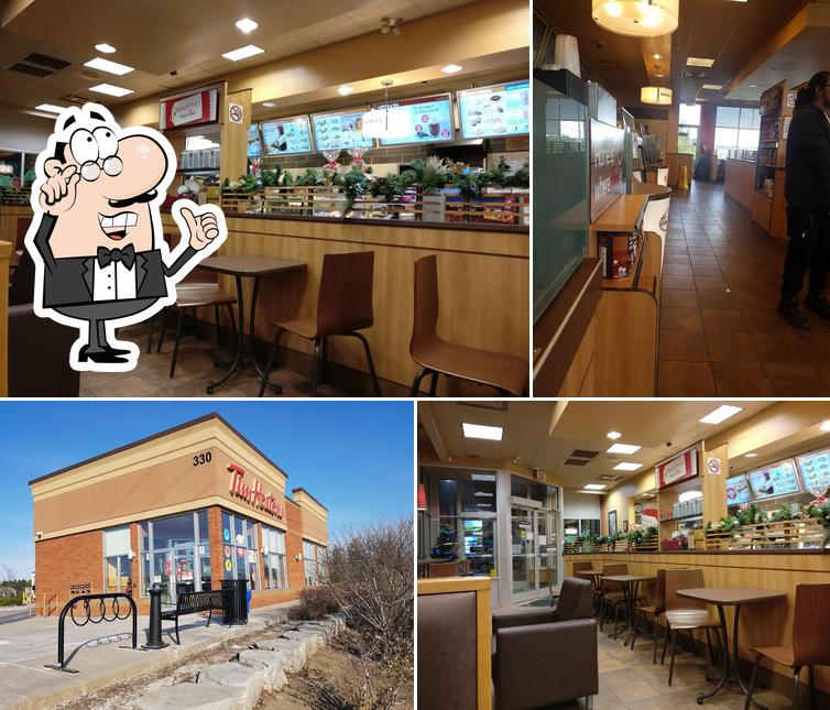 Découvrez l'intérieur de Tim Hortons