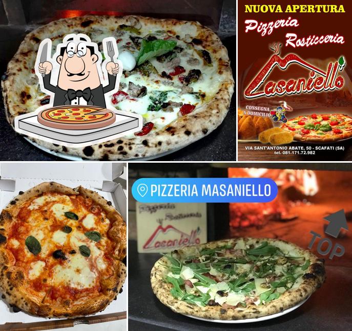 A Pizzeria Masaniello, vous pouvez déguster des pizzas