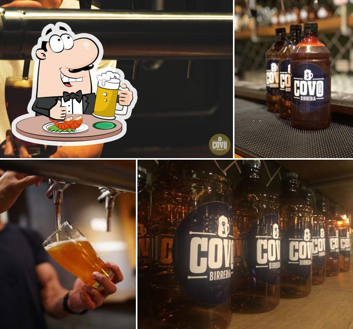 Covo Birreria offers a variety of beers