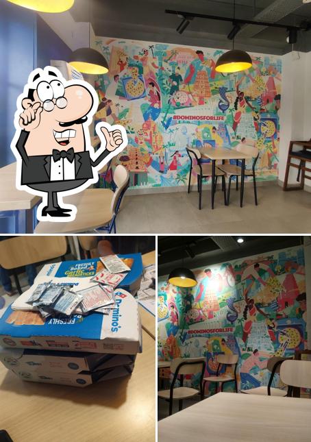 Check out how Domino's Pizza Town Mall Building, Ananthapur looks inside