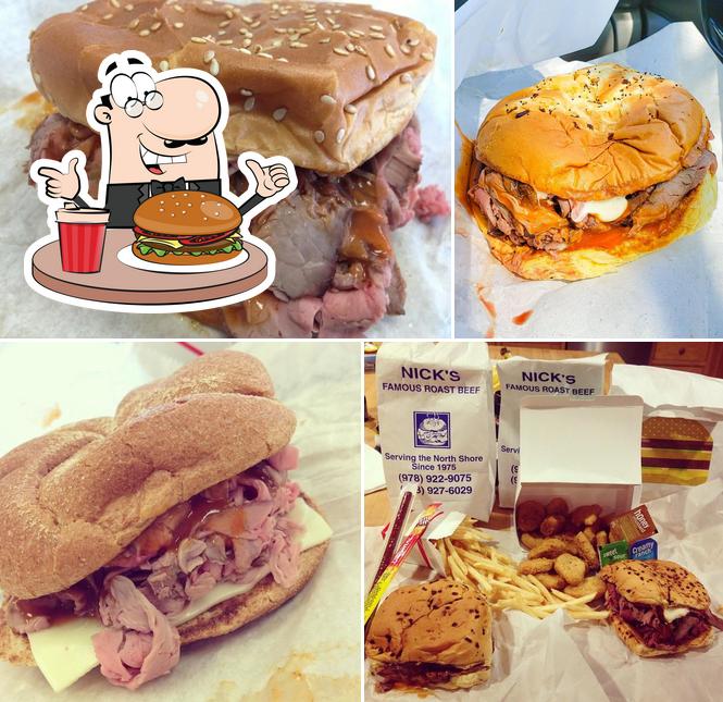 Nick's Roast Beef in Beverly Restaurant menu and reviews