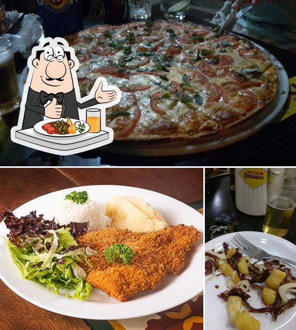 Comida em Friends Pub