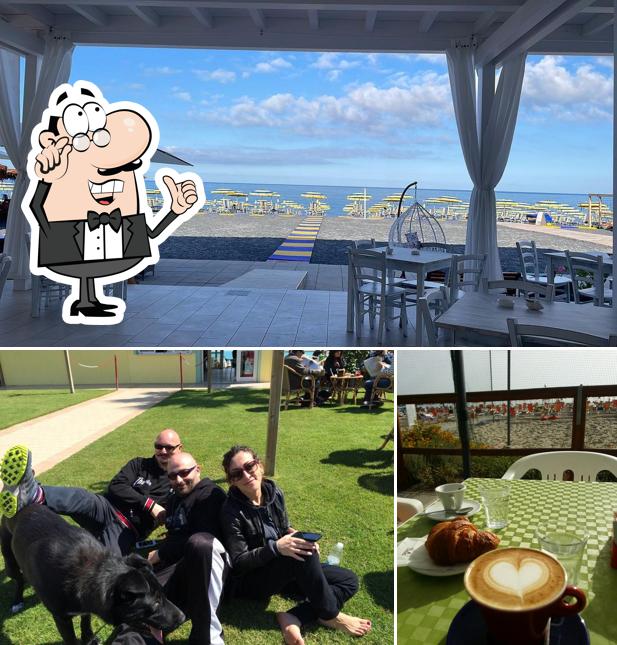 Dai un'occhiata agli interni di Chalet La Sirenetta Ristorante Stabilimento Balneare a Tortoreto lido