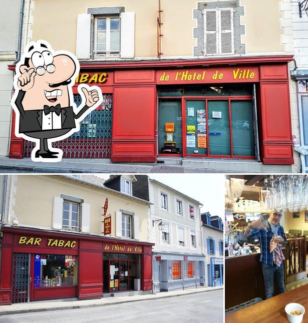 L'intérieur de Bar Tabac de l'Hôtel de Ville