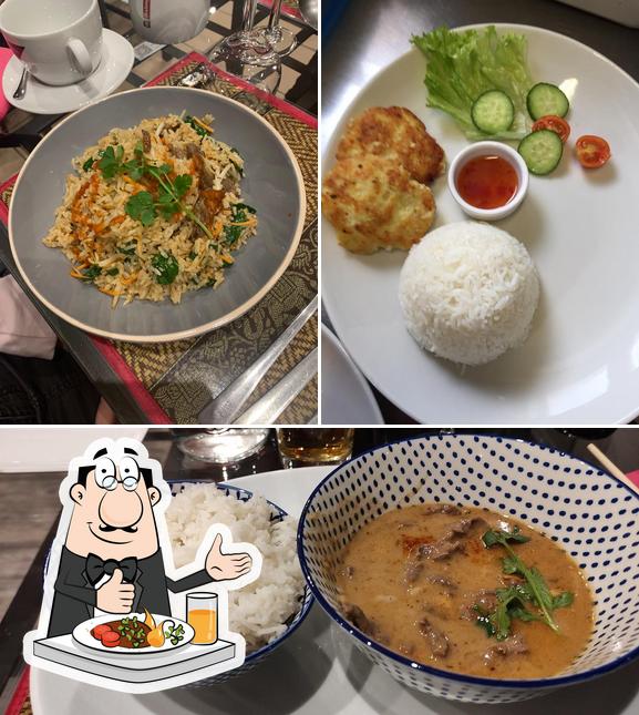 Nourriture à La Champa - restaurant asiatique thaï
