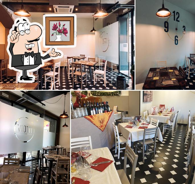 Gli interni di Viotti Ristorante & Burger House