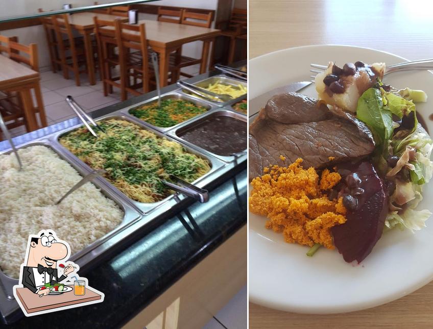 Comida em Restaurante Casa Nova
