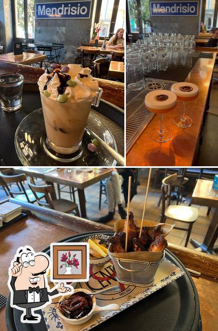 Gli interni di 9CENTO Bar