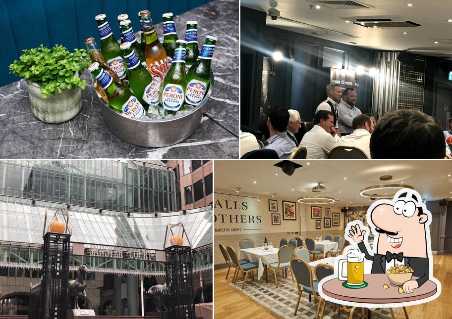 Balls Brothers Minster Court in London Restaurant menu and reviews