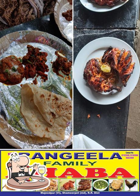 Food at New Rangeela Family Dhaba