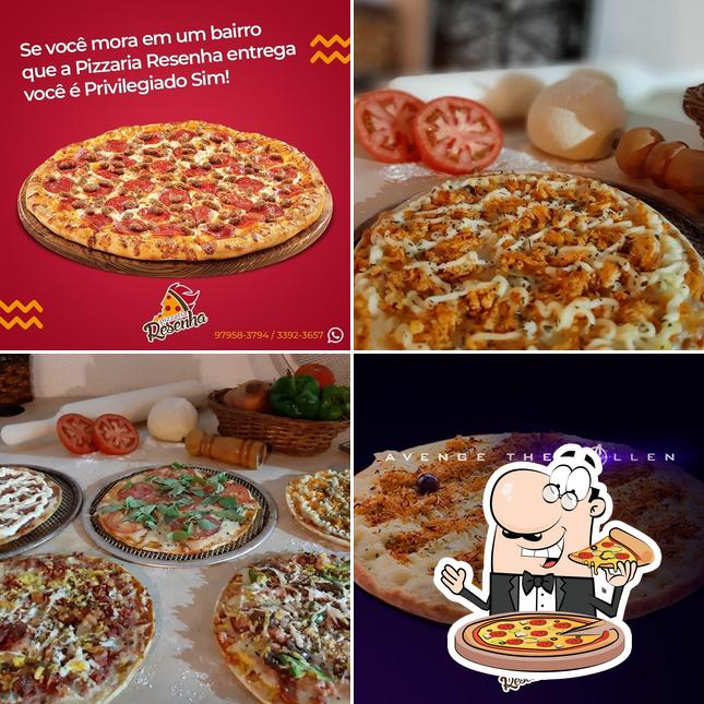 Escolha diversos estilos de pizza