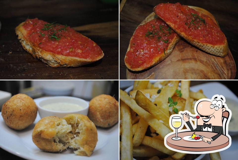 Comida em Seven Tapas