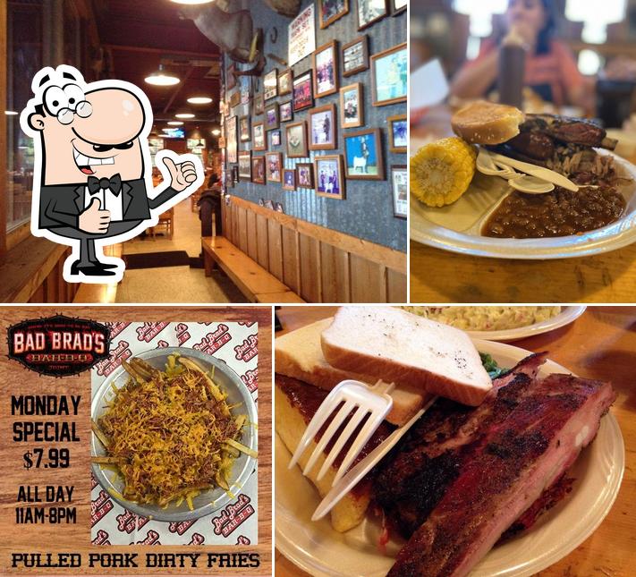 Bad Brad's BarBQ of Yukon in Yukon Restaurant menu and reviews
