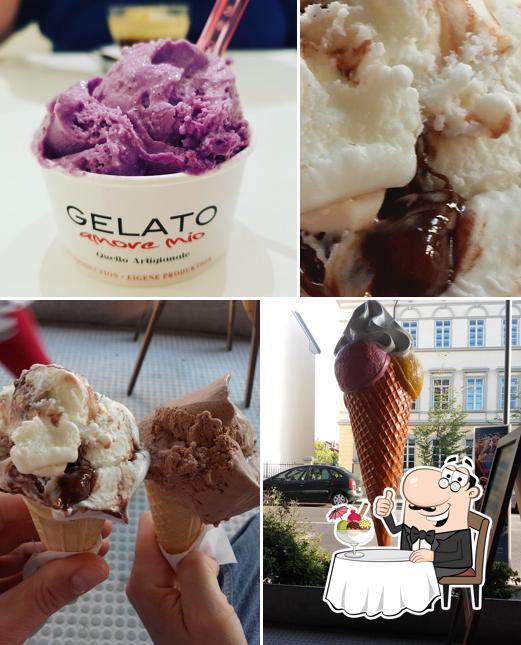 Gelateria Tripla Bontá bietet eine Vielfalt von Desserts 