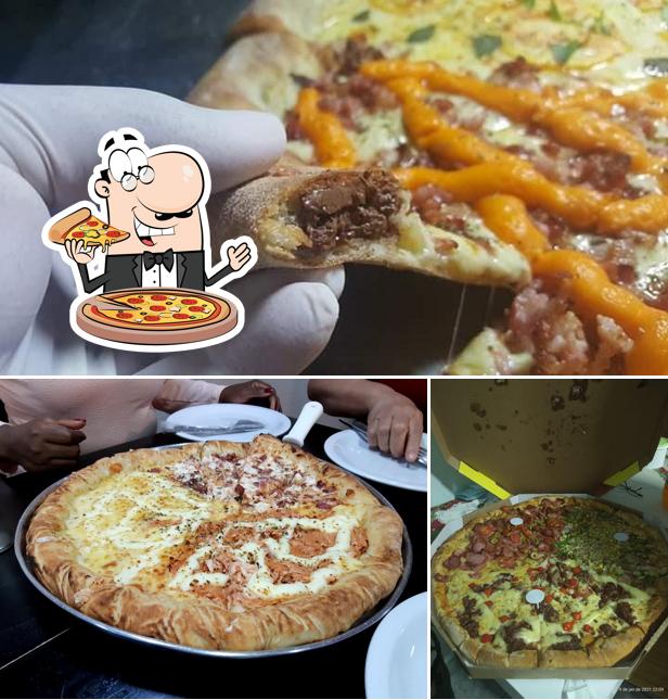 Experimente pizza no Super Pizza - Burger