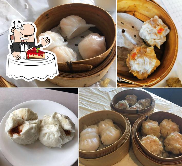 Yangtze Restaurant sert une sélection de desserts