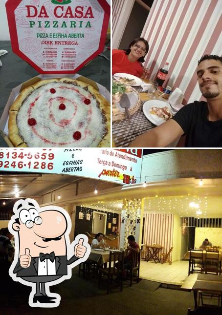 Here's a pic of Da Casa Pizzaria