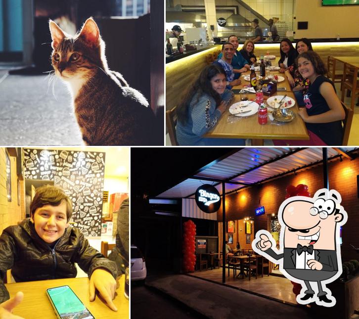 O interior do Disk Pizzas Bingen Ltda