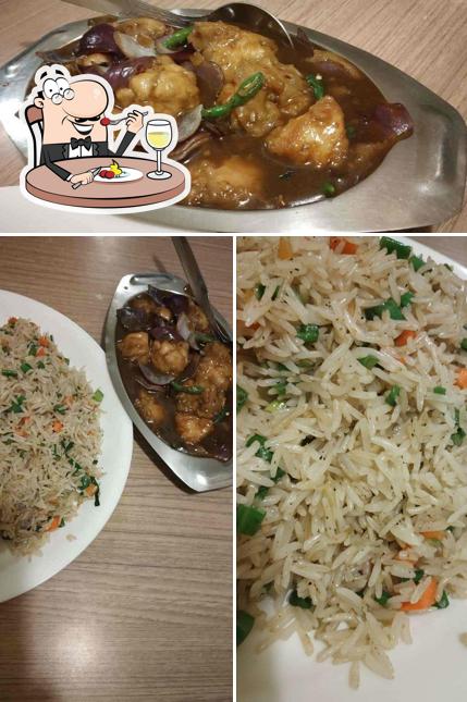 Food at The Central Grub Club