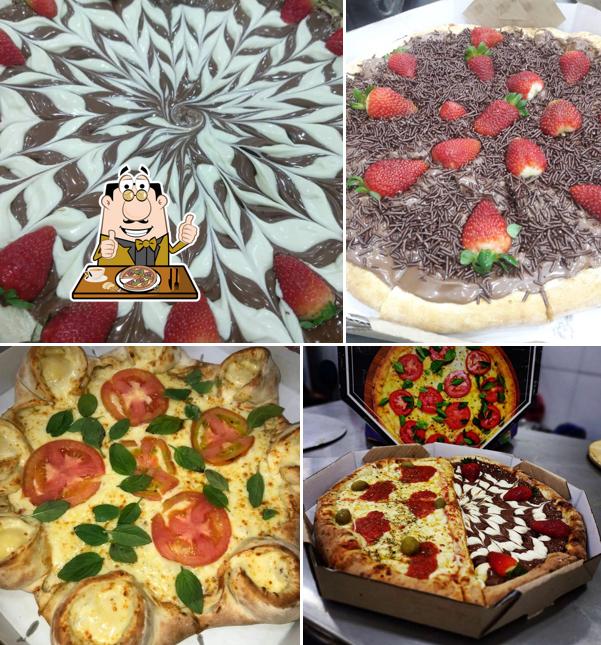 Experimente pizza no Pizzaria Recreio