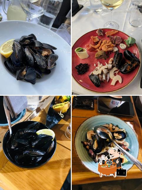 Cozze al Ristorante Sa Cardiga e Su Pisci