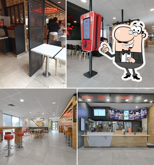 L'intérieur de KFC Evreux