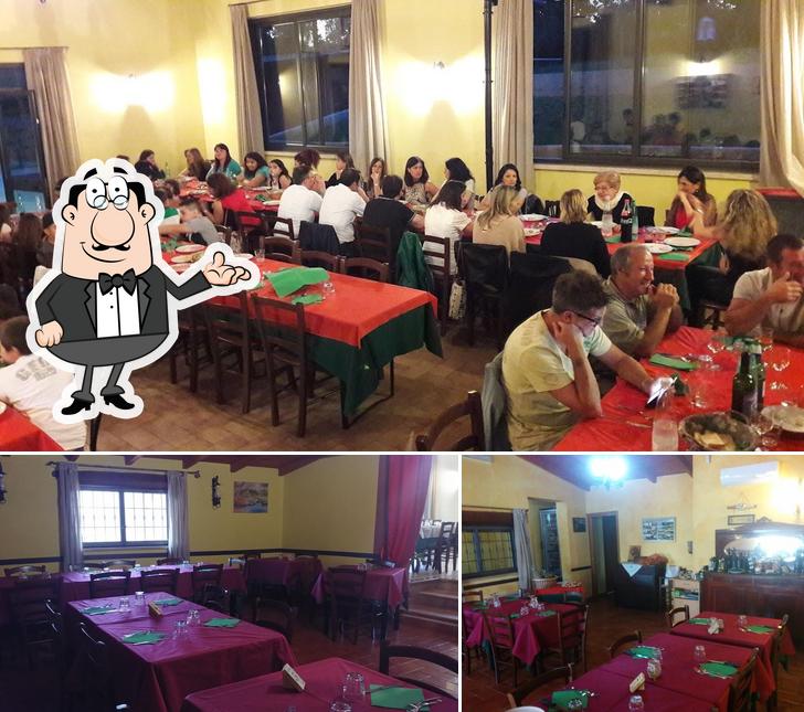 Gli interni di Locanda dei Monti Ernici