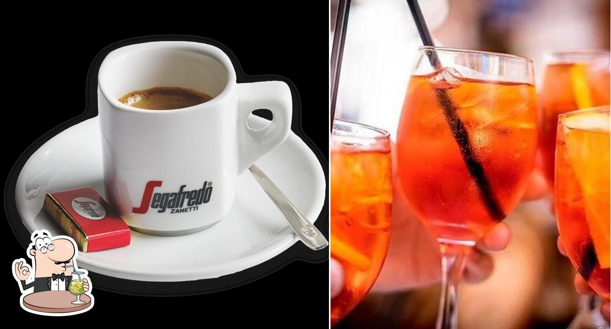 Prenditi un drink dal menu