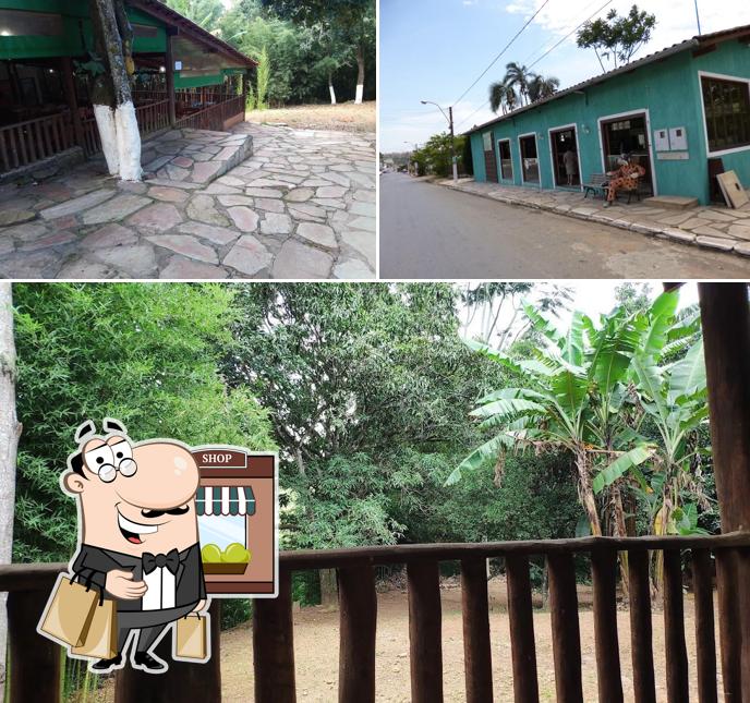 Você pode espairecer no exterior RESTAURANTE CASA DA PICANHA E CAFÉ KIBARLANA