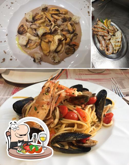 Commandez des fruits de mer à Alla Passerella Ristorante Pizzeria