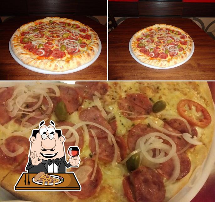 Experimente pizza no Nelore Burguer