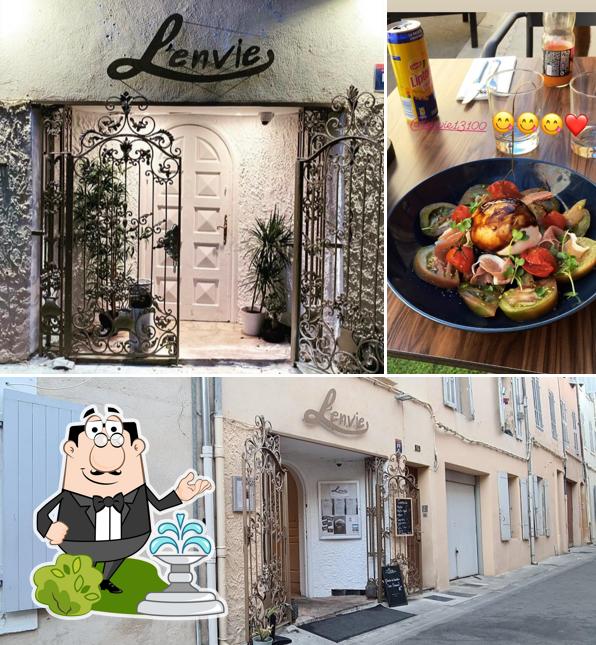 L'extérieur de Restaurant l'envie